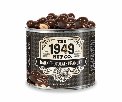 1949 10 oz. Dark Chocolate Covered Peanuts